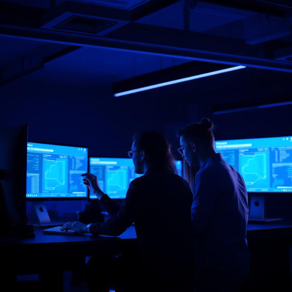 Nirvar Soft engineers reviewing product analytics